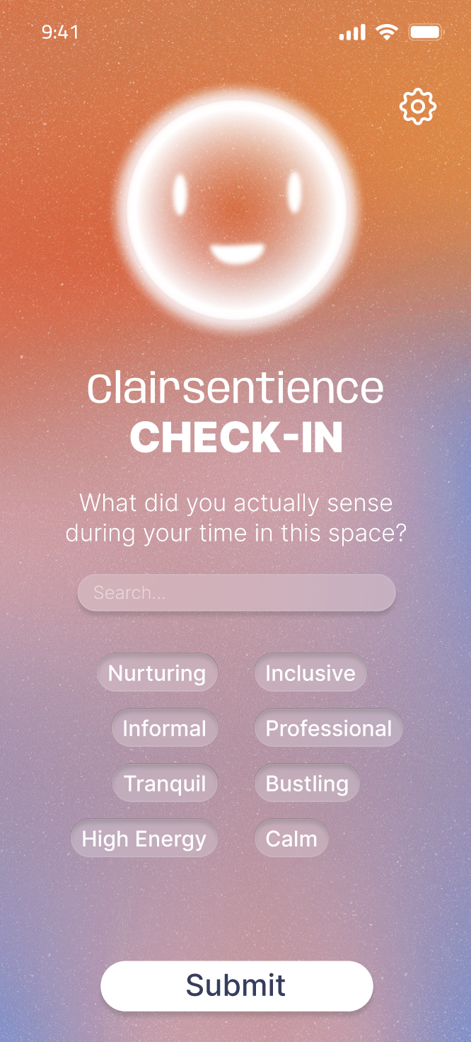 Clair update experience screen